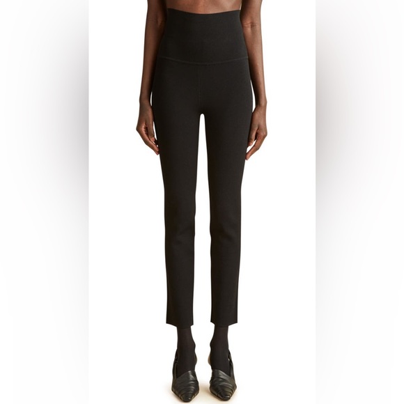 Khaite harmony crop matte leggings M (6-8) - Picture 1 of 12